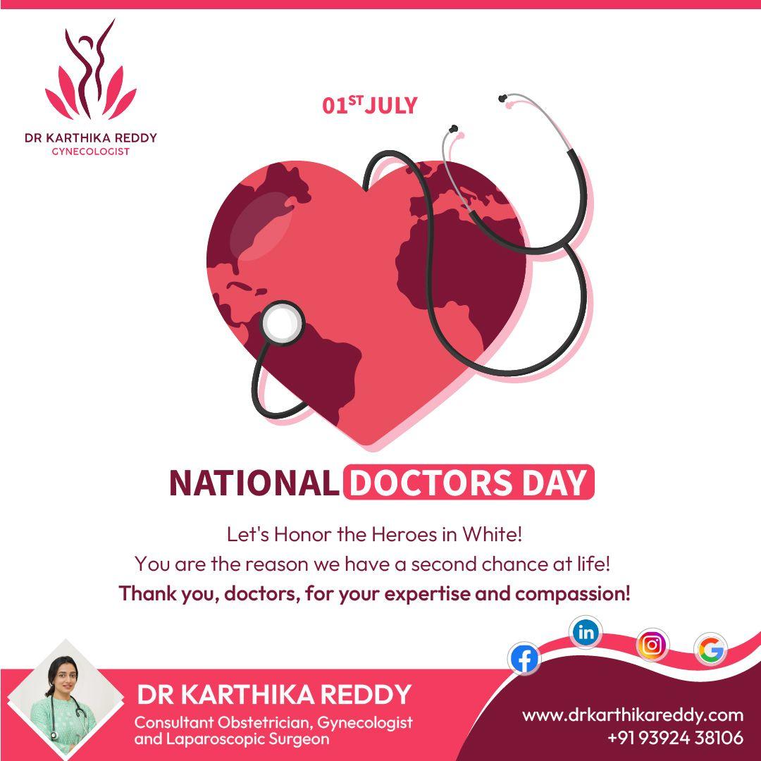 Doctors Day post for Dr Karthika Reddy