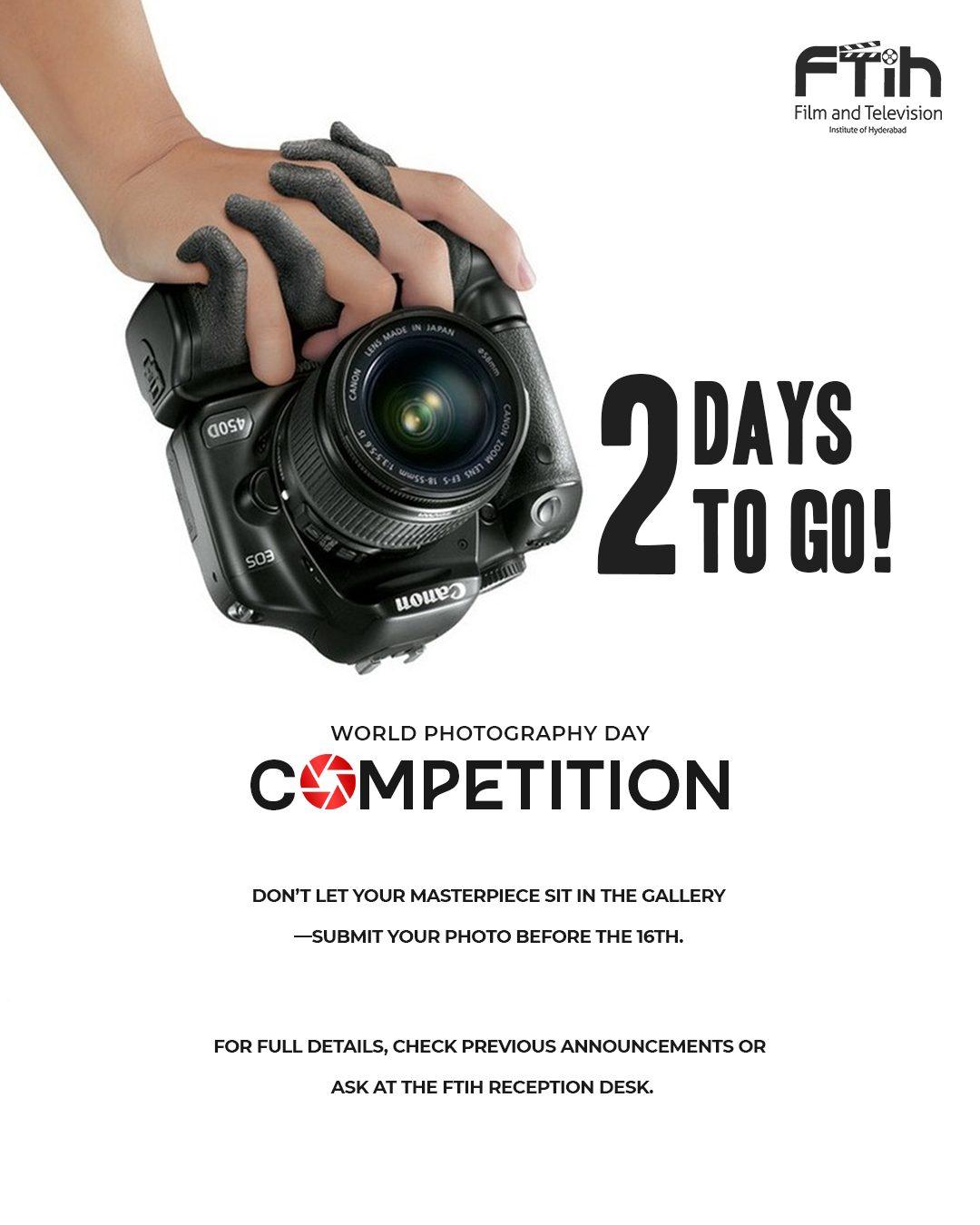 Two days to go countdown poster