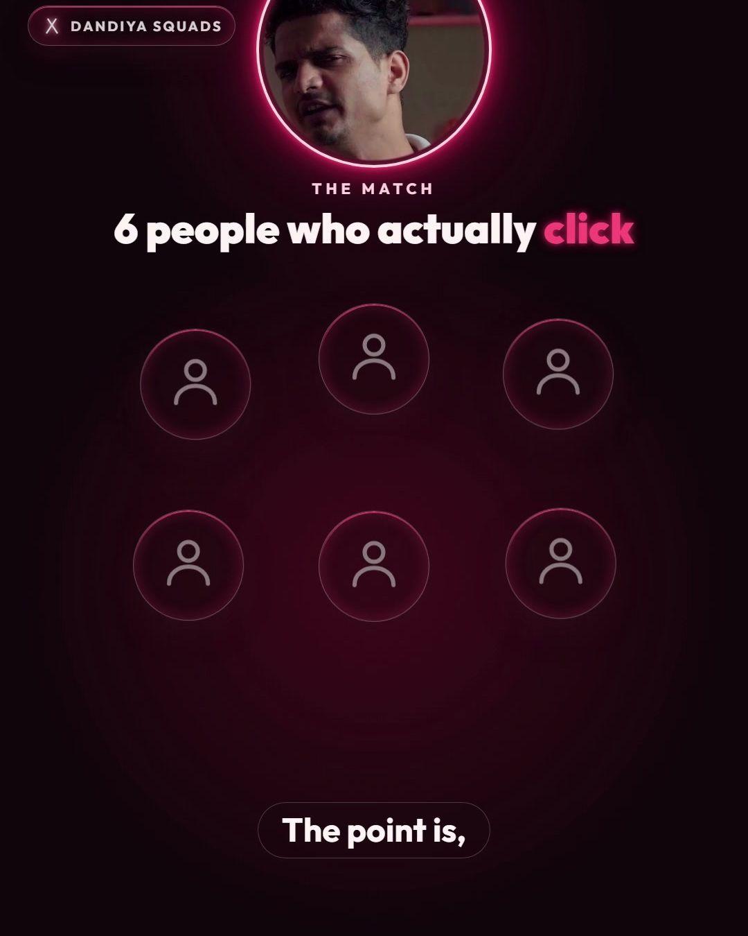 Six people who actually click
