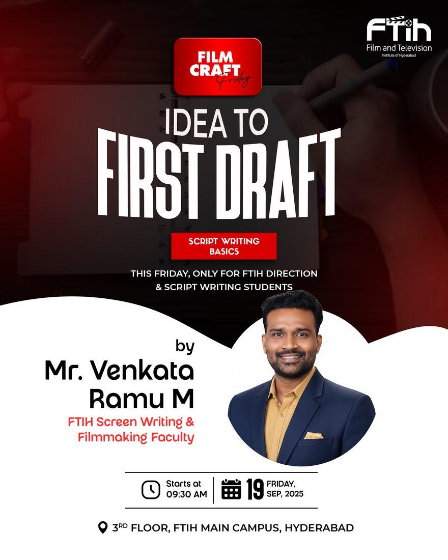 Idea to first draft