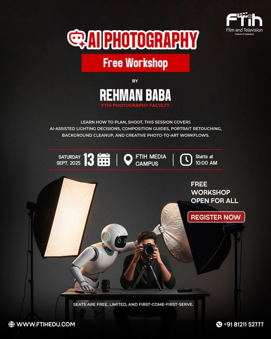 AI photography free workshop