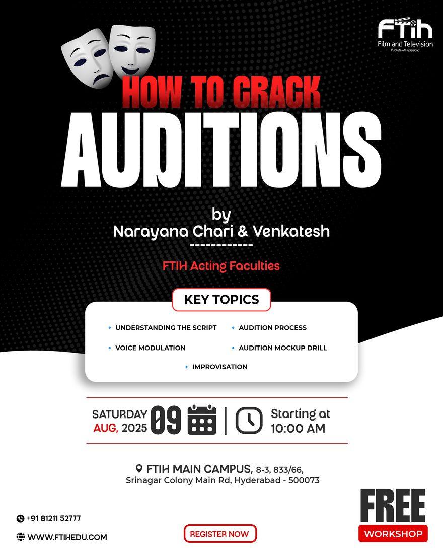 How to crack auditions