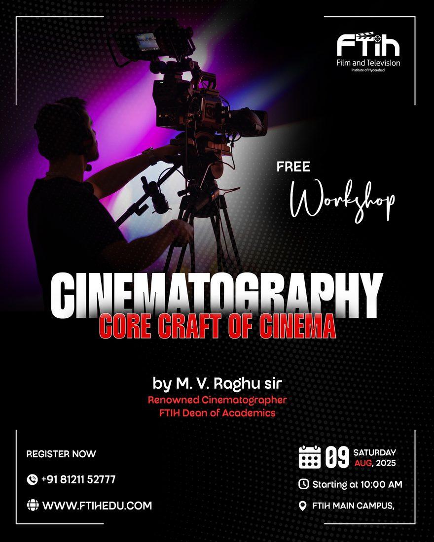 Cinematography free workshop